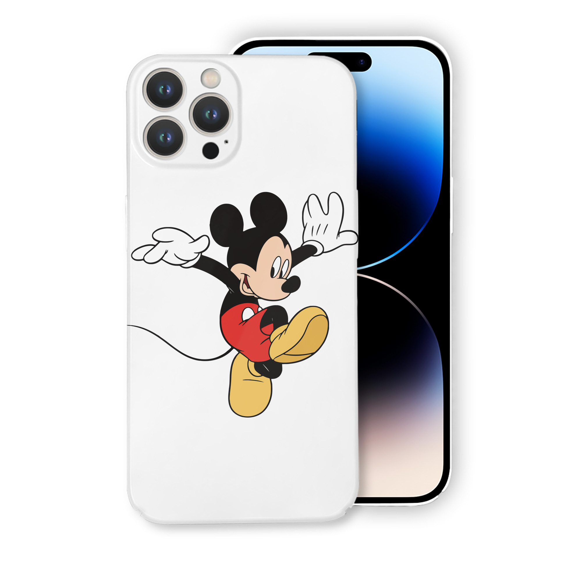 （画像用） ミッキーマウス Mickey Mouse 【iPhone 14シリーズ対応】ハードケース